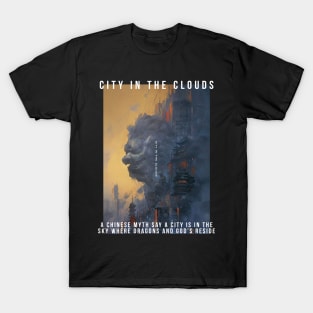 city in the clouds T-Shirt